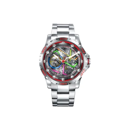 Soeng Tide Автоматический Механический Часы для Мужчин 43mm*43mm*13,5mm Скелет