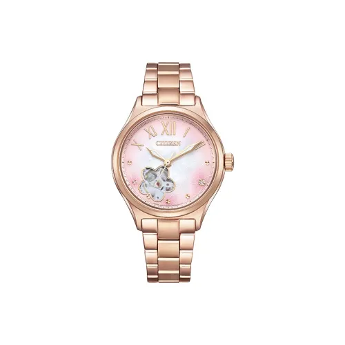 CITIZEN Механический Movement Женские часы 34 мм Розовые