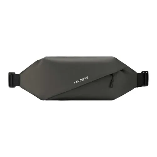 Explorers Ткань Слинг-Сумка Поясная Сумка Стандартная Унисекс Черный Серый