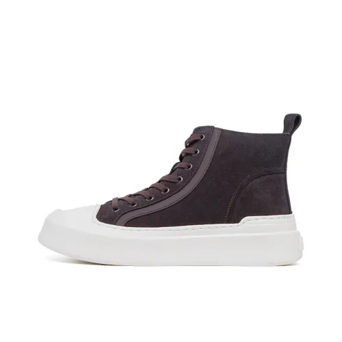 VICKI BROWN Canvas Shoes MID Top Men's
