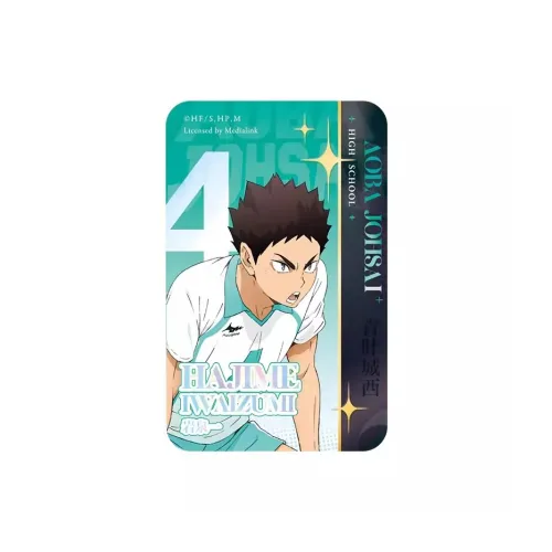 Xhdm Haikyuu!! Characters Double Flash Laser Badge Badges