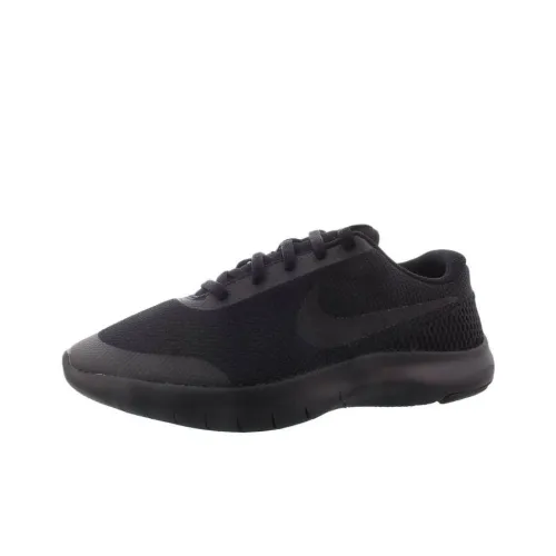 Nike Flex Experience RN 7 Амортизация Износостойкий Низкий Топ Беговые кроссовки Унисекс Черный