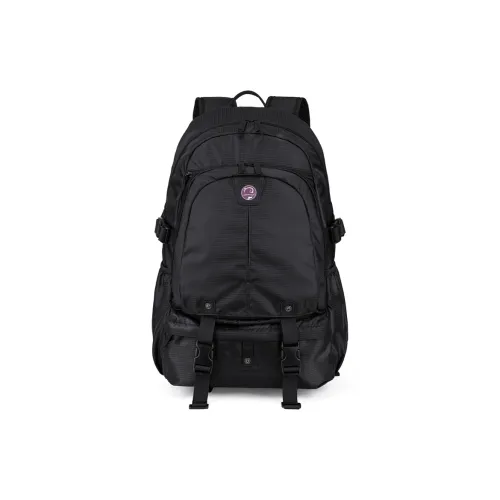 Fillove Ткань Рюкзак Стандартный Унисекс Черный Фиолетовый