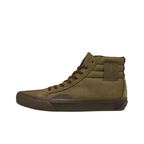 Taka Hayashi x Vans Vault Knu Style 238 LX Амортизация Износостойкие Высокие Кроссовки для скейтбординга Унисекс Зеленый