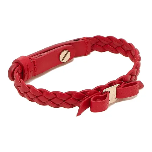 FERRAGAMO Кожа Браслеты Женские Красный