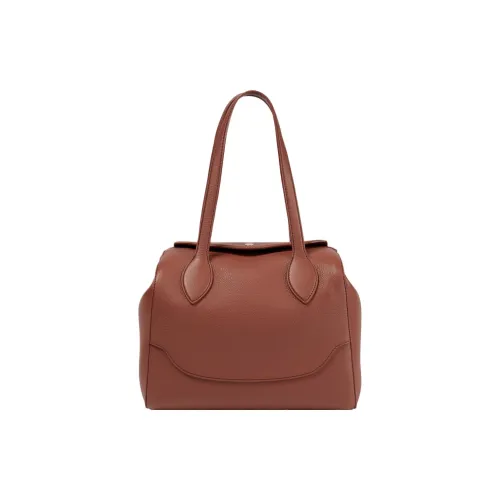 Loro Piana SesiaHappyDay Кожа Сумка Сумка через плечо Средняя Женская Коричневая