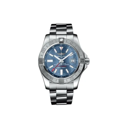 BREITLING Автоматический Механический Часы для мужчин, 43 мм * 12,2 мм, Синий