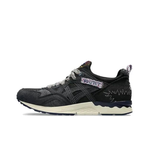 Asics Gel Lyte 5 Low Топ Беговые кроссовки Унисекс Черный