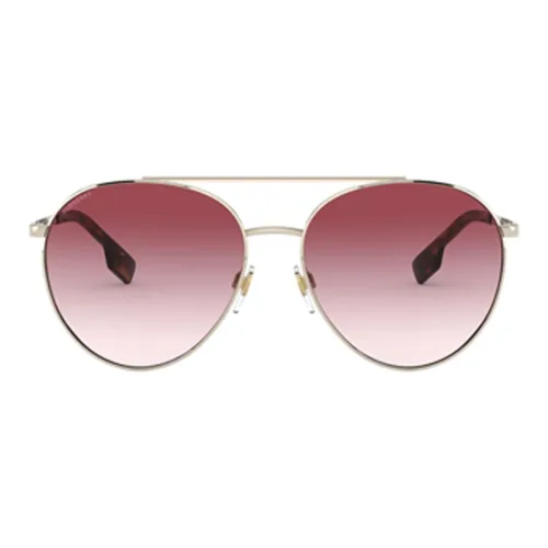 Burberry Aviator Солнцезащитные очки Женские Золотые