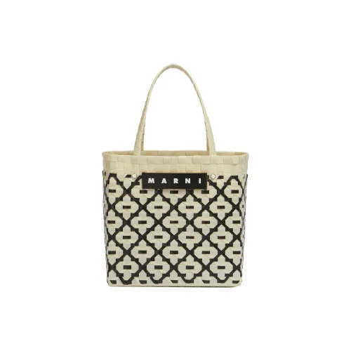 MARNI MARKET Пластик Tote Сумка Сумка-тоут Сумка для покупок Женская сумка Айвори