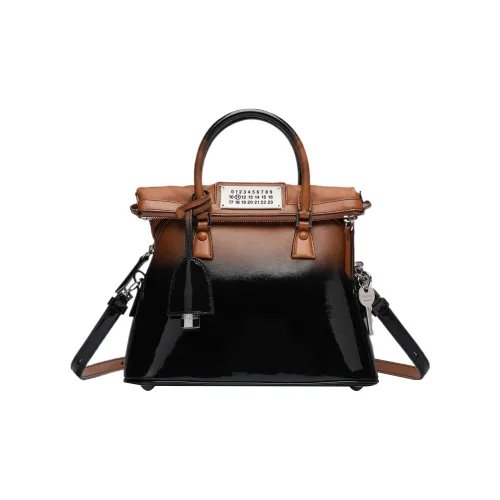 Maison Margiela 5AC Овчина Портативная Сумка через плечо Сумка Mini Женская Черная Коричневая