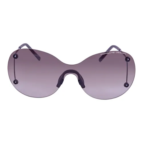 PORSCHE DESIGN Титан Нерегулярная форма Солнцезащитные очки Унисекс Серый