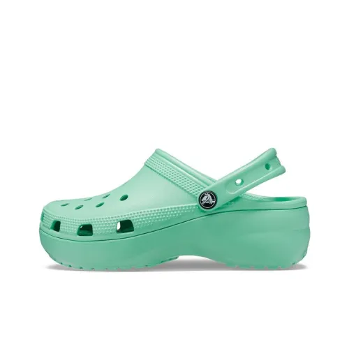 Crocs Classic Platform Clog Классический Cloud Clog 6 см Женские Jade Green
