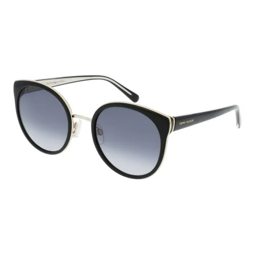 Tommy Hilfiger Нерегулярная форма Солнцезащитные очки Женские Черный