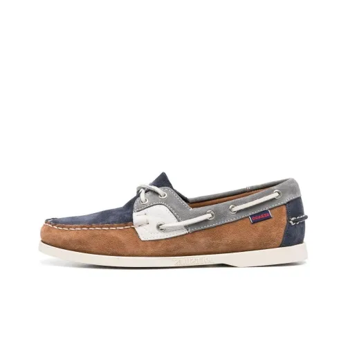 Sebago Топсайдеры Синий Коричневый Мужской