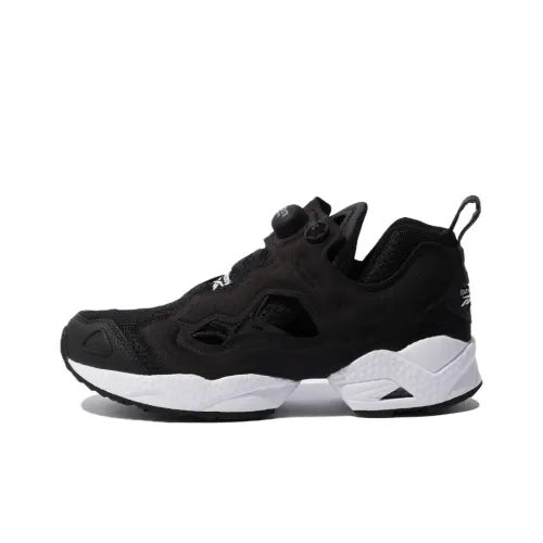 REEBOK Instapump Fury Износостойкий и Легкий Низкий Топ Повседневная Обувь Унисекс Черный