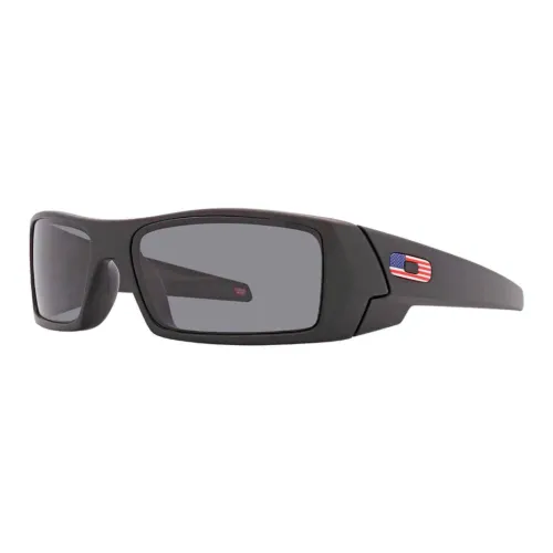 Oakley Ацетат Пластик Никель Нерегулярная форма Солнцезащитные очки Мужской Черный