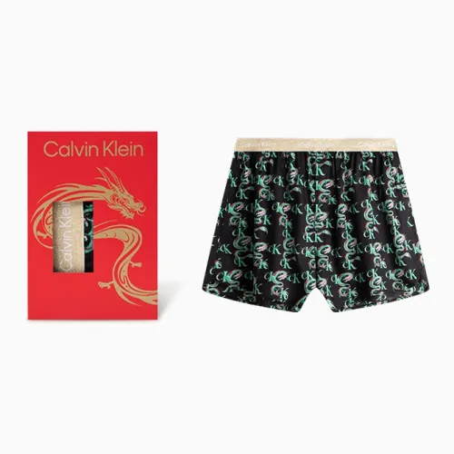 Calvin Klein Year of the Dragon Limited Series J4L Яркий Черный Мужские Боксеры