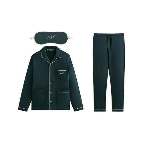 KITH FW23 Пижамный комплект Мужской Зеленый