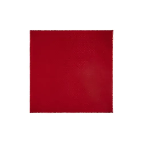 LOUIS VUITTON Вязаные шарфы Женские Красный