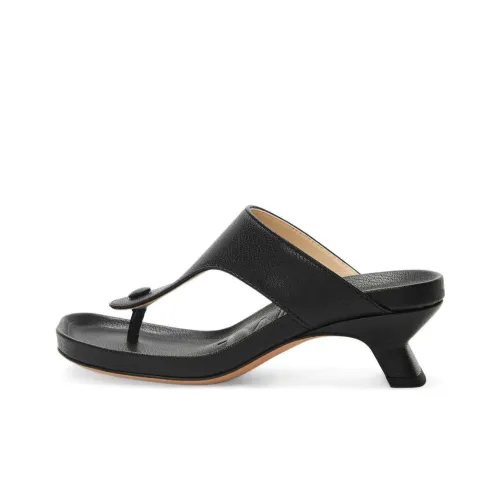 LOEWE Ease Buckle Шлепанцы Черные Женские