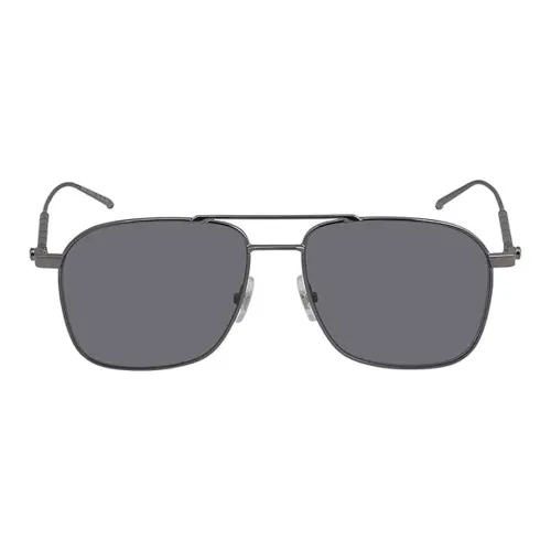 MONTBLANC Металл Aviator Солнцезащитные очки Мужские Серые