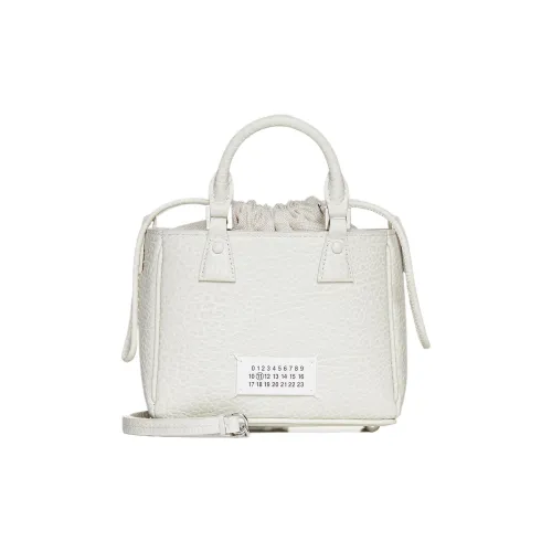 Maison Margiela Кожа Портативный Crossbody Сумка Сумка через плечо Женская Серого цвета