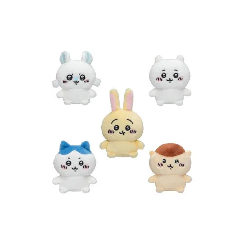 Chiikawa Сидячая поза Plush Collection Lucky Draw Целая коробка 5 шт
