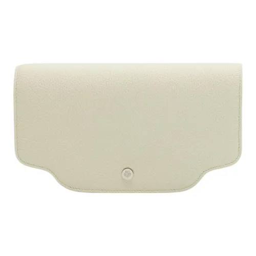 Loro Piana Sesia с текстурой Телячья кожа Сумка через плечо Сумка на плечо Женская Whisper Белый