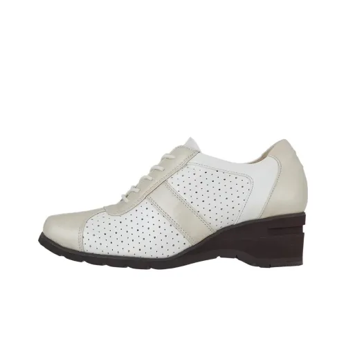 Asics Износостойкий и Легкий Низкий Топ Повседневная Обувь Женская Белая