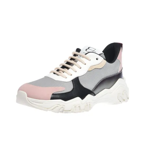 Baldinini Низкий топ Повседневная обувь Женская Черный Серый