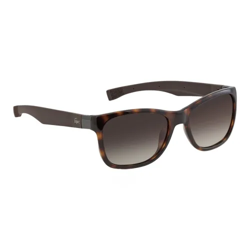 LACOSTE Пластик Квадратные Солнцезащитные очки Унисекс Черепаховый