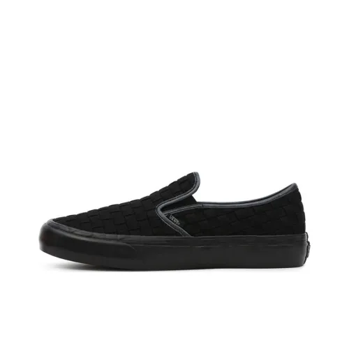 CURREN x KNOST x Vans Slip On Series SF Low Топ Скейтборд Кроссовки Унисекс Черный