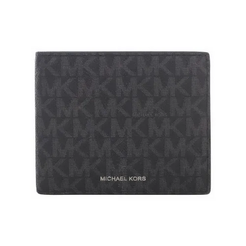 MICHAEL KORS MICHAEL KORS Luggage Collection Полиуретан Кошелек Мужской Черный