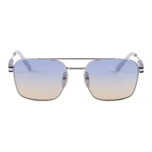 PRADA Металл Aviator Солнцезащитные очки Мужские Серебряные