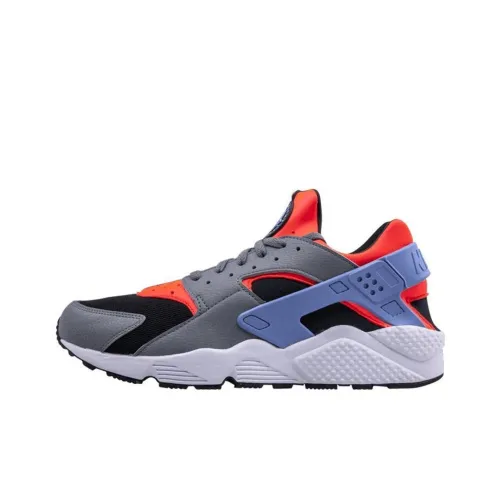 Nike Air Huarache Нескользящий Легкий Низкий Топ Беговые кроссовки Унисекс Серый Красный