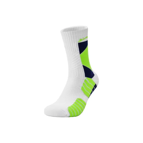 K Bird Баскетбольные носки унисекс зеленые