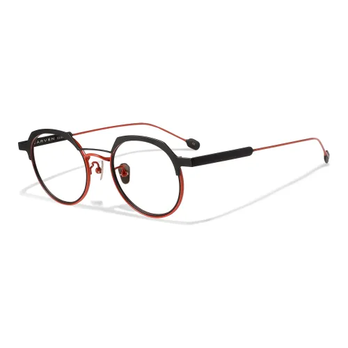 APRIL Пластиковая оправа Чистый титан Круглый Стекло для рецепта Унисекс