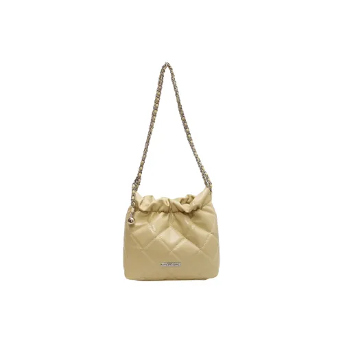 UNITE STAR ПУ (полиуретан) Ведрообразная сумка Сумка через плечо Средняя Женская Черная Белая Светло-желтая Светло-зеленая