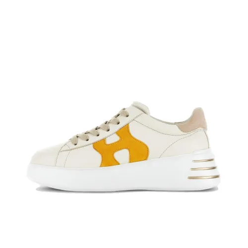 HOGAN Rebel Low Топ Повседневная обувь Женская Айвори