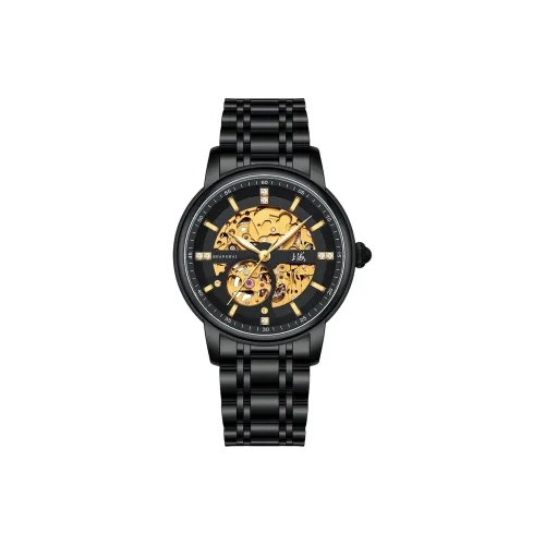 Шанхай Автоматический Механический Механизм Мужские Часы Revival 40mm*40mm*11mm Скелет