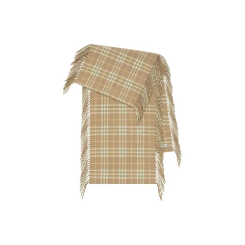 Burberry Вязаные шарфы Женские Коричневый