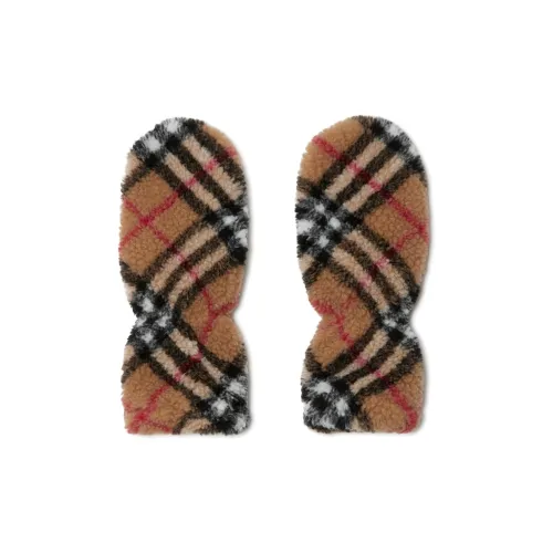 Burberry Шерсть, Полиэстер, Акрил, Полиамид, Эластан Перчатки Kids