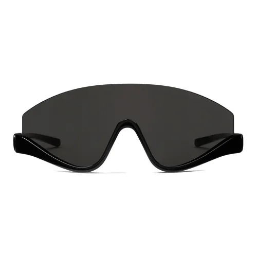 GUCCI Литьевые Солнцезащитные очки Нерегулярной формы Унисекс Черные