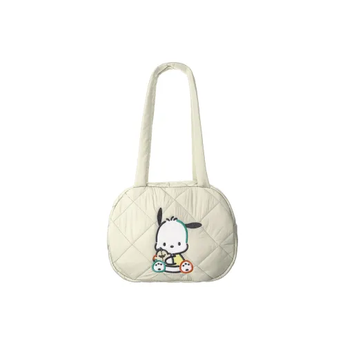 Sanrio Вышивка Сумка-тоут Сумка для покупок Сумка через плечо Женская Зеленая