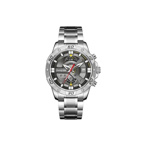 Soeng Tide Кварцевый механизм Мужские часы 47mm*47mm*12,7mm Серый