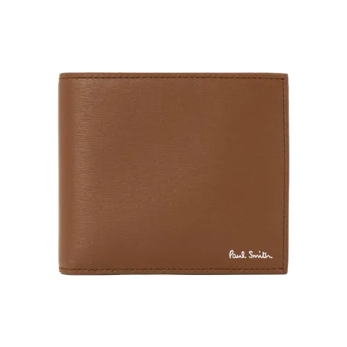 Paul Smith Кошелек из коровьей кожи мужской коричневый