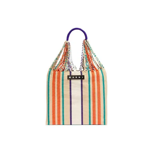 MARNI Ткань Hammock Сумка Сумка через плечо Сумка Маленькая Женская Желтая