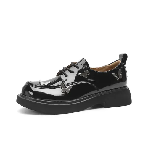 D Fuse SCANDINAVIA Лоферы 3,8 см Женские Черный