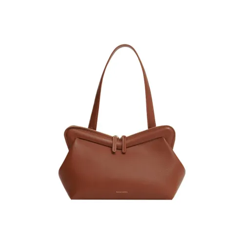 MANSUR GAVRIEL Гладкая телячья кожа через плечо ручная сумка на плечо женская CAMEL